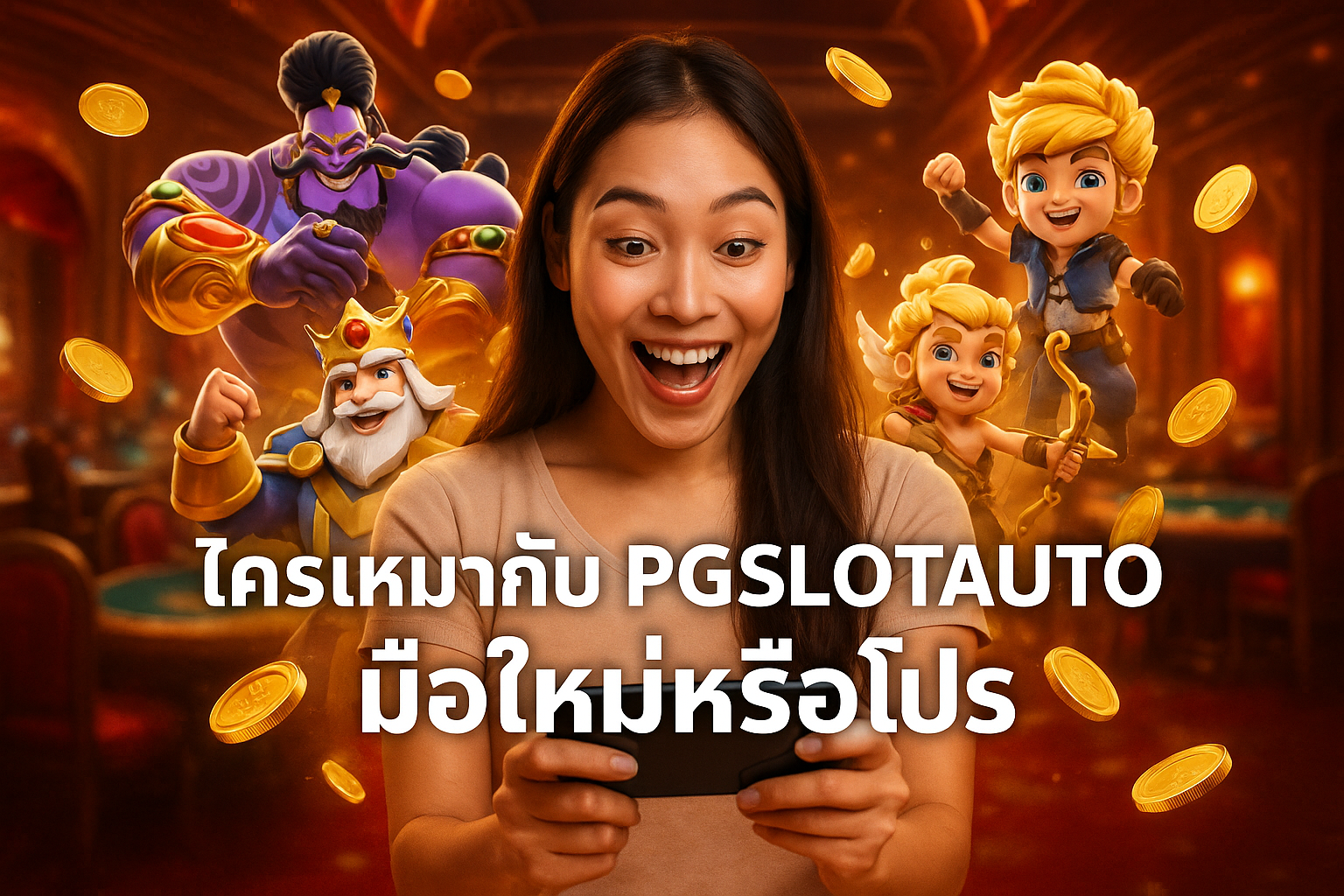 ใครเหมาะกับ PGSLOTAUTO – มือใหม่หรือโปร?